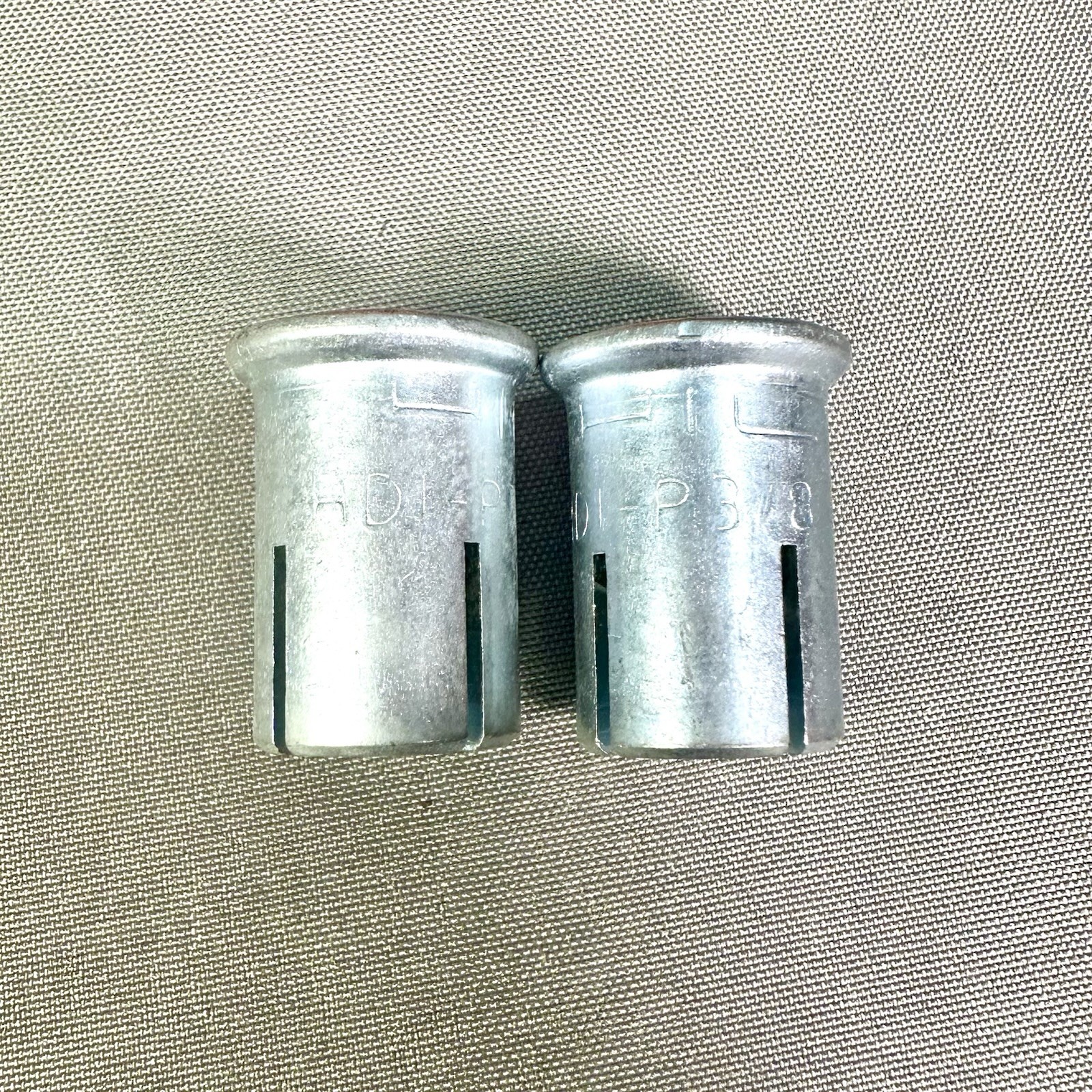 100 Pcs Hilti HDI-P 3/8” Drop-In Flush Anchors #409499 – FM Approved New Boxes