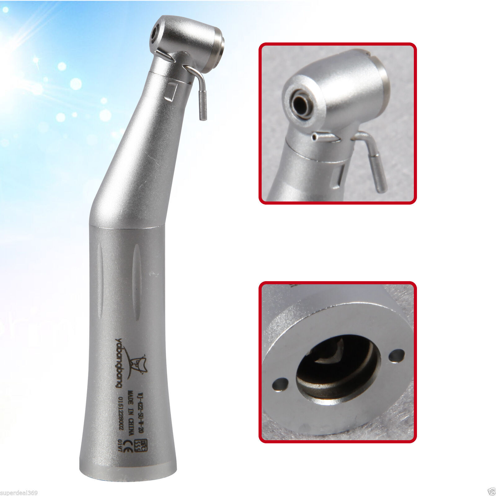 NSK MAX SG20 Dental 20:1 Reduction Implant Surgical Contra Angle Handpiece Push