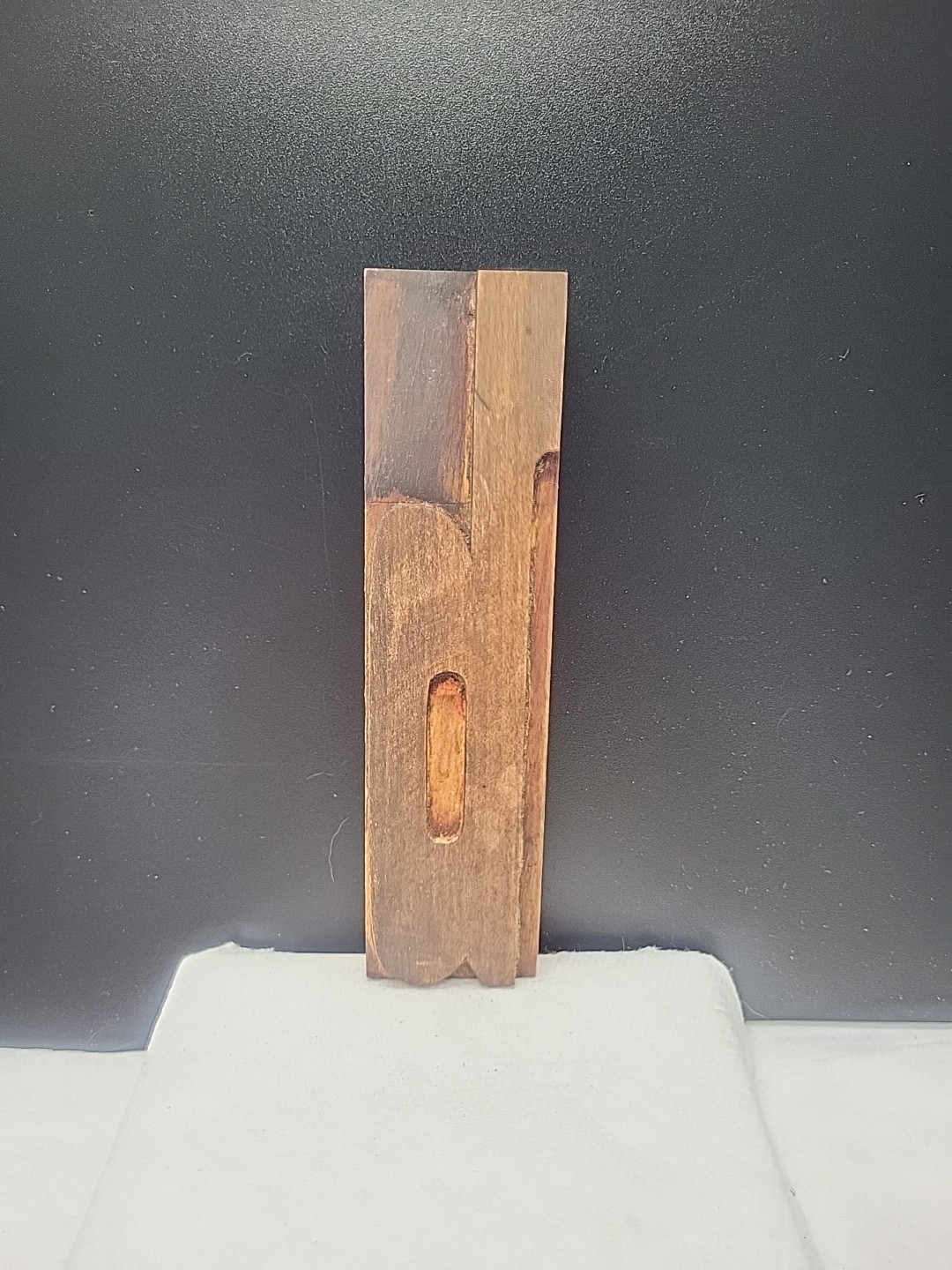 Vintage Letterpress WOOD LETTER Lower Case d Other Symbols PRINT TYPE Newspaper