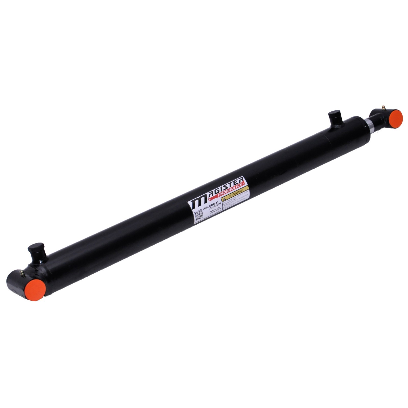 Hydraulic Cylinder Welded Double Acting 3″ Bore 24″ Stroke Cross Tube 3×24 NEW