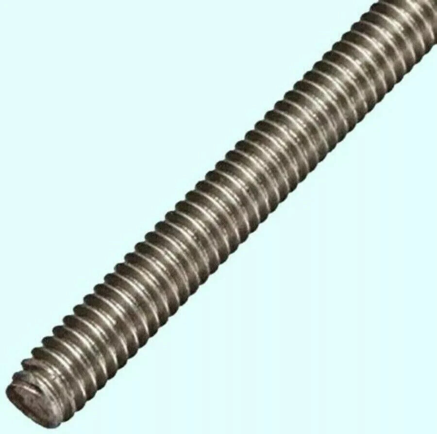 1″-8 x 36 Inches Stainless Steel All Thread Rod Grade 18-8 Fully Threaded NEW