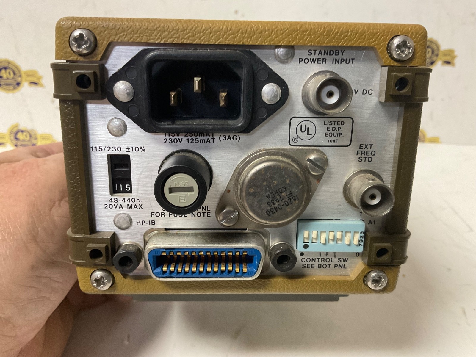 Hewlett Packard HP 59309A HP-IB Digital Clock GPIB test equipment module
