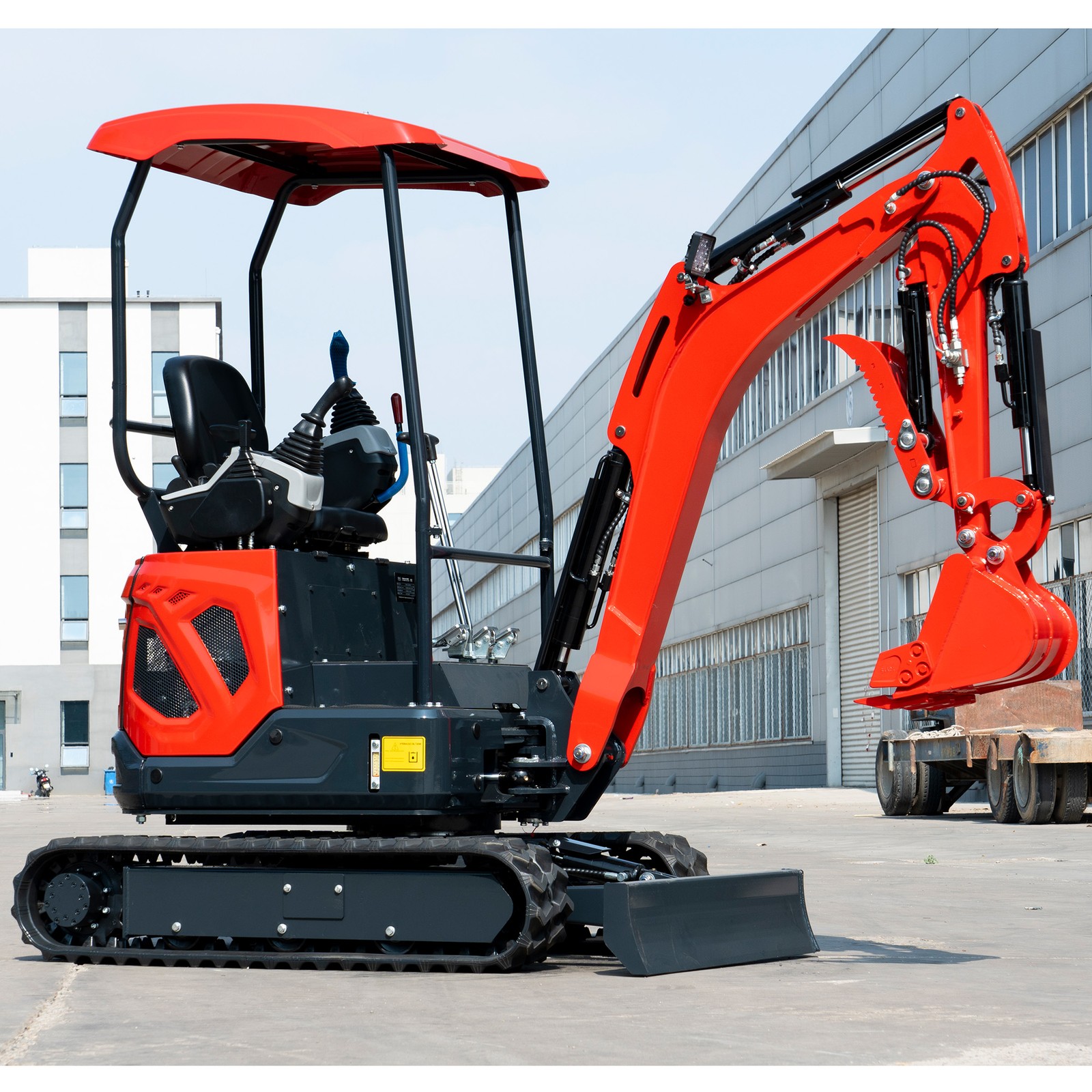 NM18Pro mini excavator 1,8t Laidong 385 18.8kw diesel swing arm adjustable chassis DE
