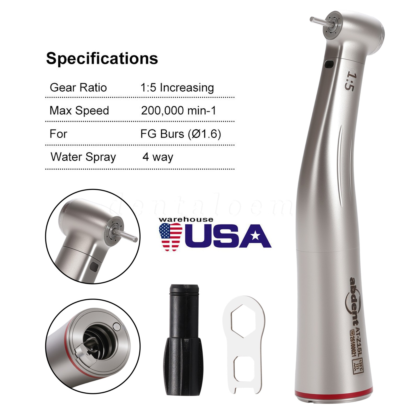 KAV Style LUX 25 LPA 1:5 Electric Attachment