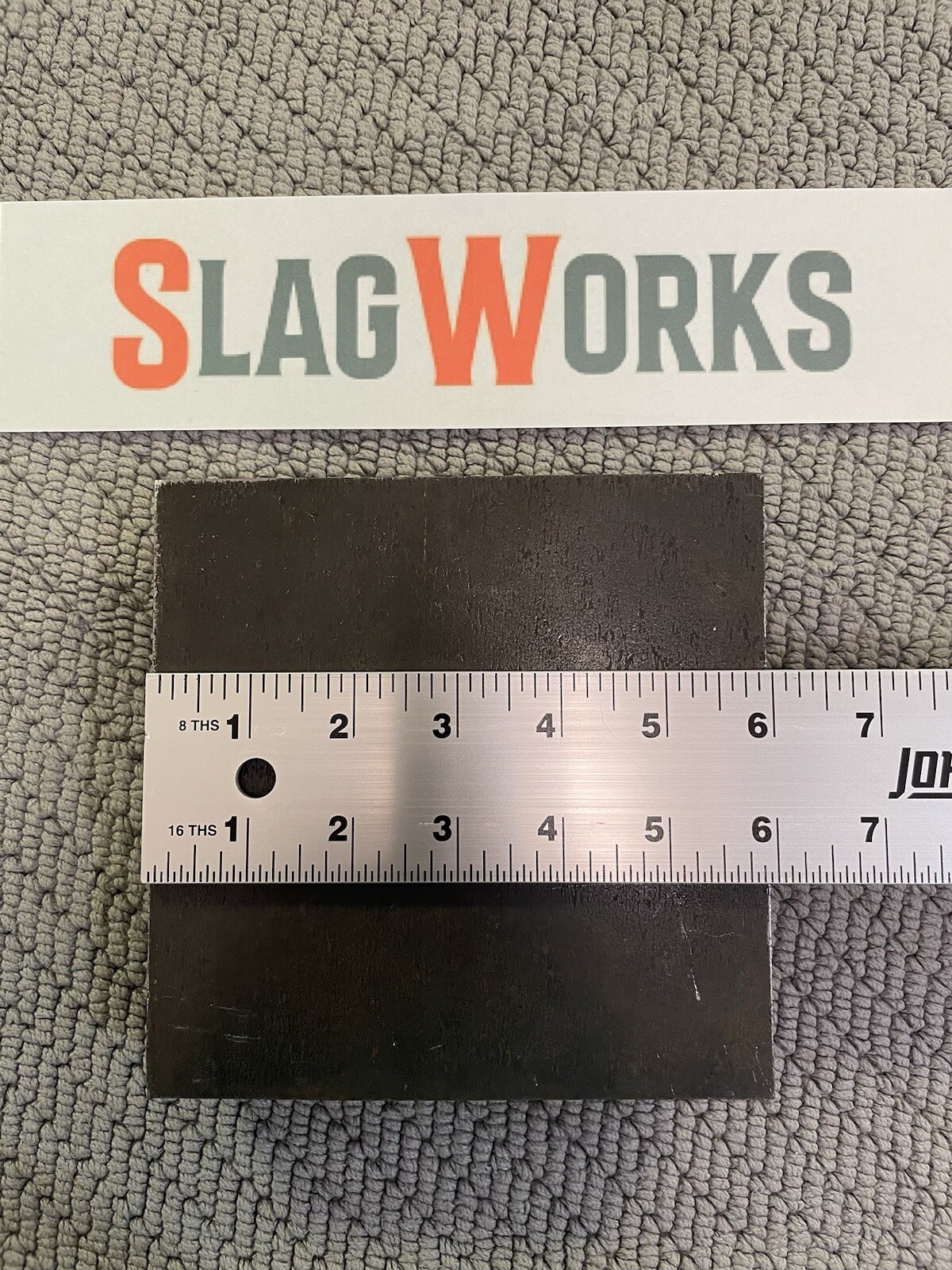 3/4x6x6 inch steel plate 6”x6” A36 Hot Roll Flat .75″ Thick