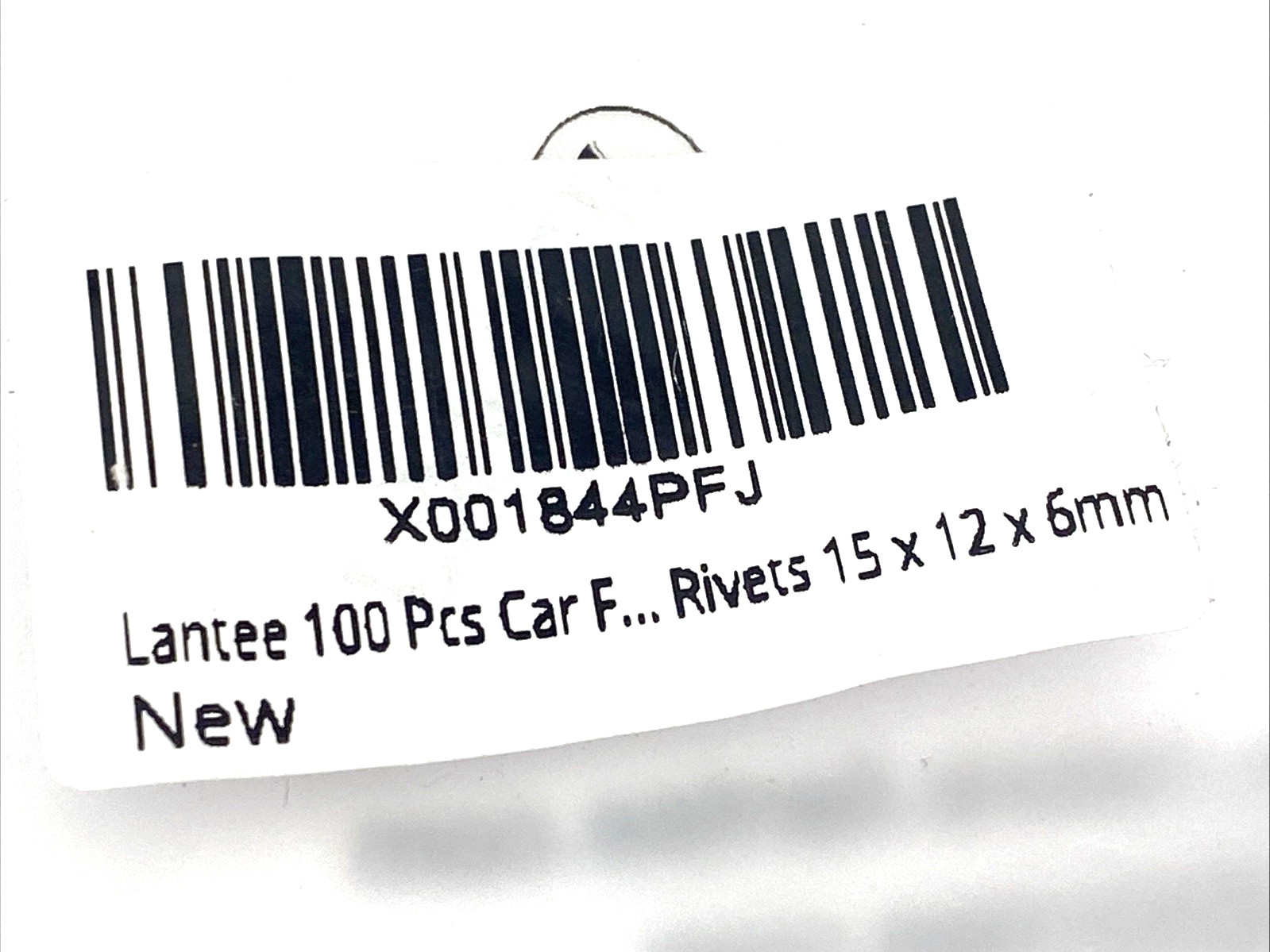 Lantee X001844PFJ Retainer Clips/Rivets 15 x 12 x 6mm 90683-SA5-003 300 PCS