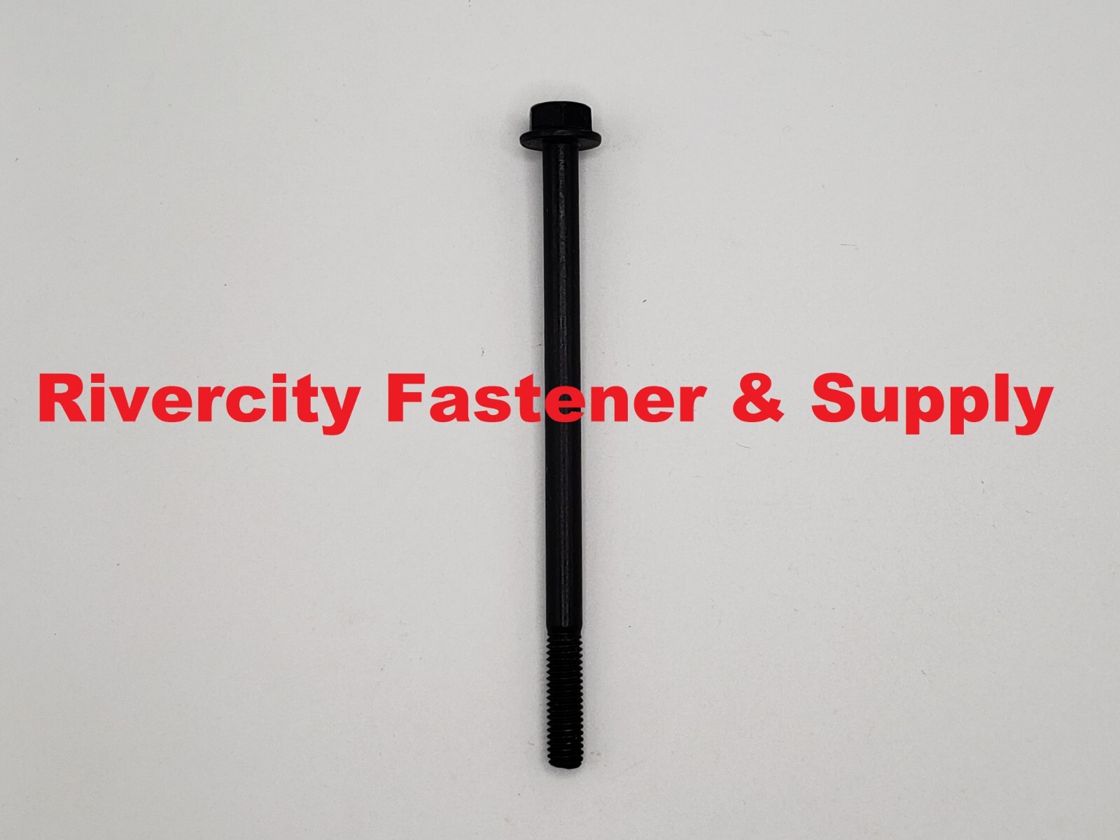 M6-1.0×100 Flange Bolts 6mm x 1.0 x 100mm Grade 10.9 Steel Screws M6x1.0 x 100