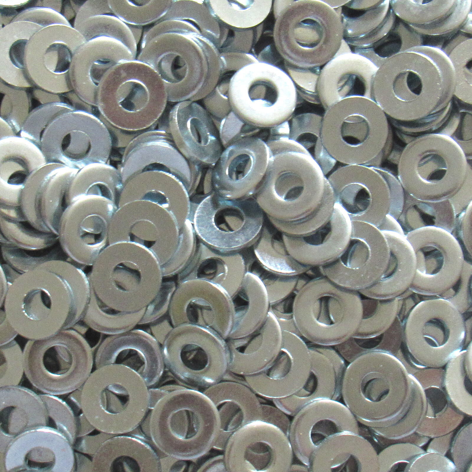#6 SAE Flat Washers Steel Zinc Plated QTY 100, 250, 500, 1000, 2500 PCS