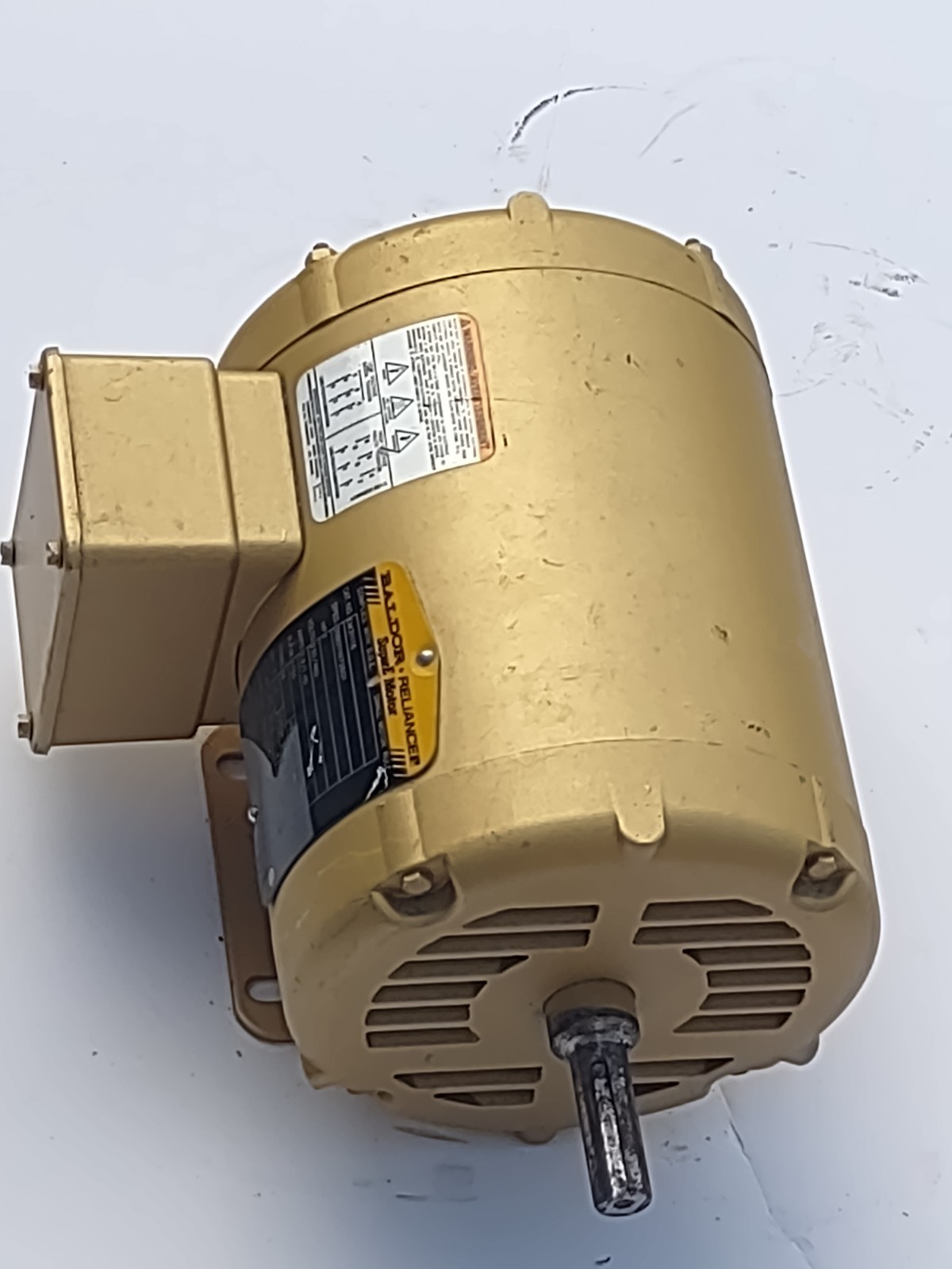 Baldor Reliance EM3116 Super E Motor 1HP 3-Phase 230/460V 1750RPM Foot-Mounted