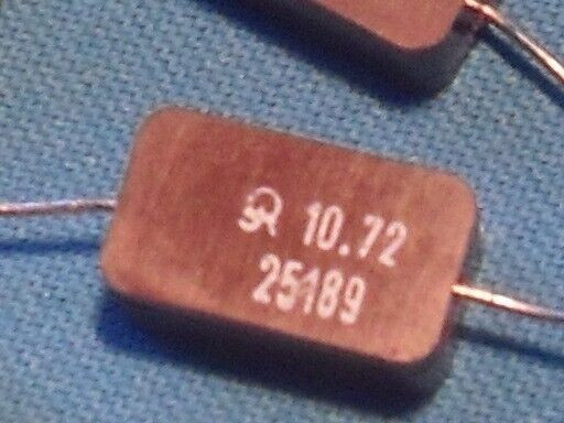 Mica Capacitor by R. Jahre Berlin, 450 pF / 500 V, 3 x Mica Capacitor,