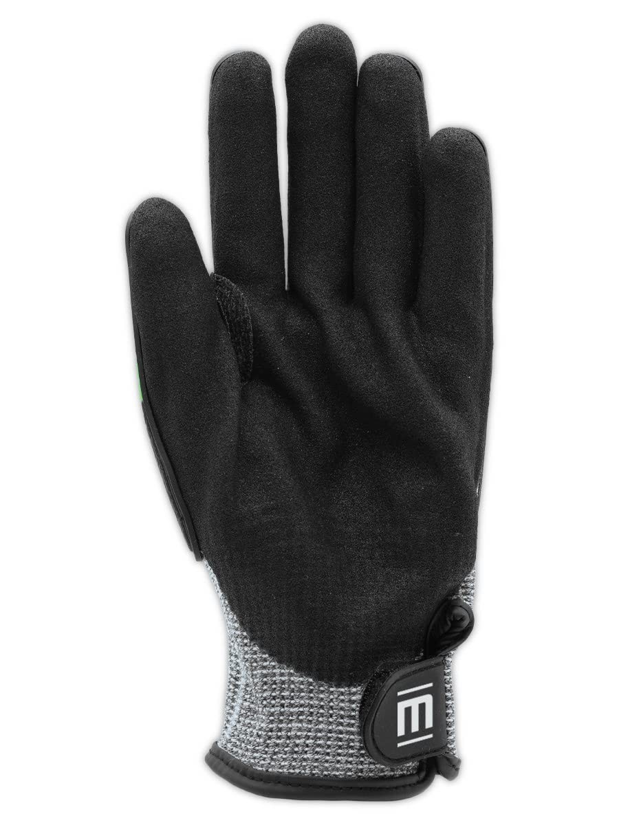 Magid T-Rex Flex Series Ansi Cut Level A9 Knit Impact Glove 3 Pairs Nitrix Palm
