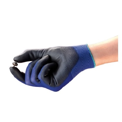 12 Pair(1 DOZEN) Ansell HyFlex 11-618 Polyurethane Coated Precision Glove Size 8