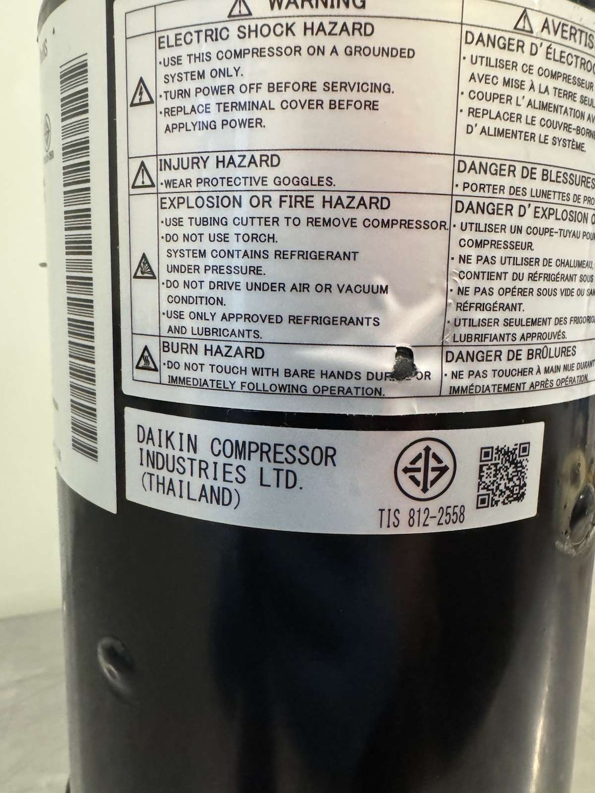 Daikin 2YC90FXD Compressor Goodman 0156R00013 NEW! FREE SHIPPING!