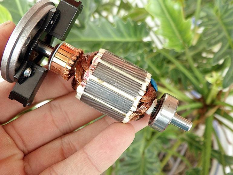 DC120V 3800rpm High-power DC motors Wind Turbines Generator / Ball Bearings