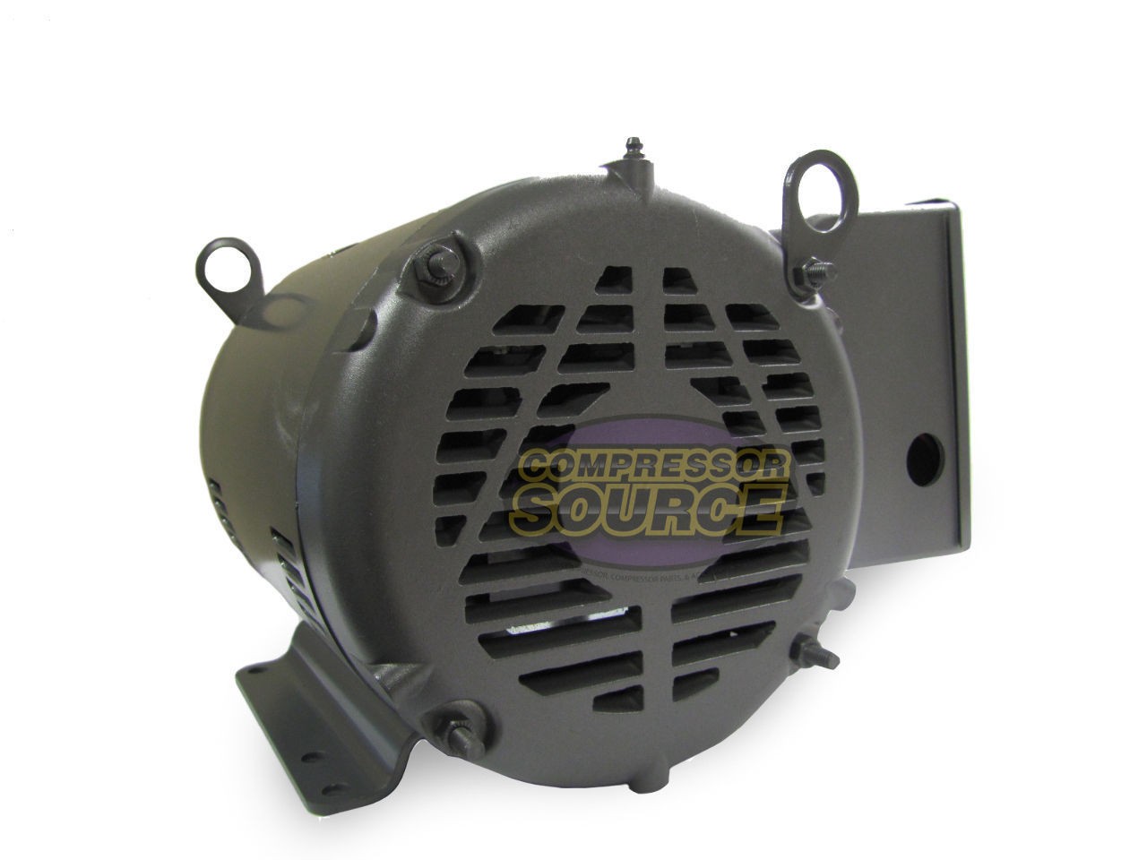 10 HP Single Phase Baldor Electric Compressor Motor 1725 RPM 215T Frame 230 Volt