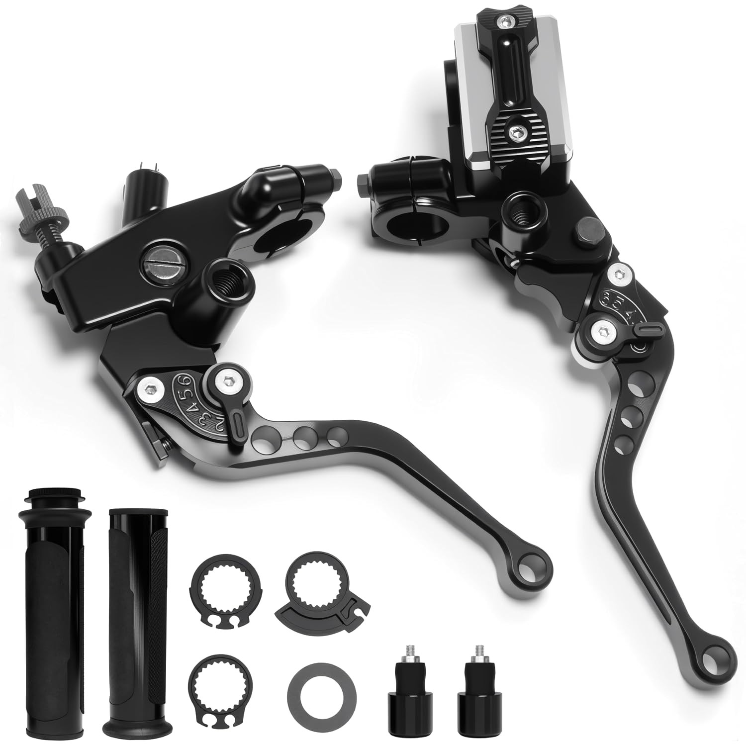 7/8″ 22mm Motorcycle Brake Lever Handlebar Master Cylinder Clutch Levers Left &
