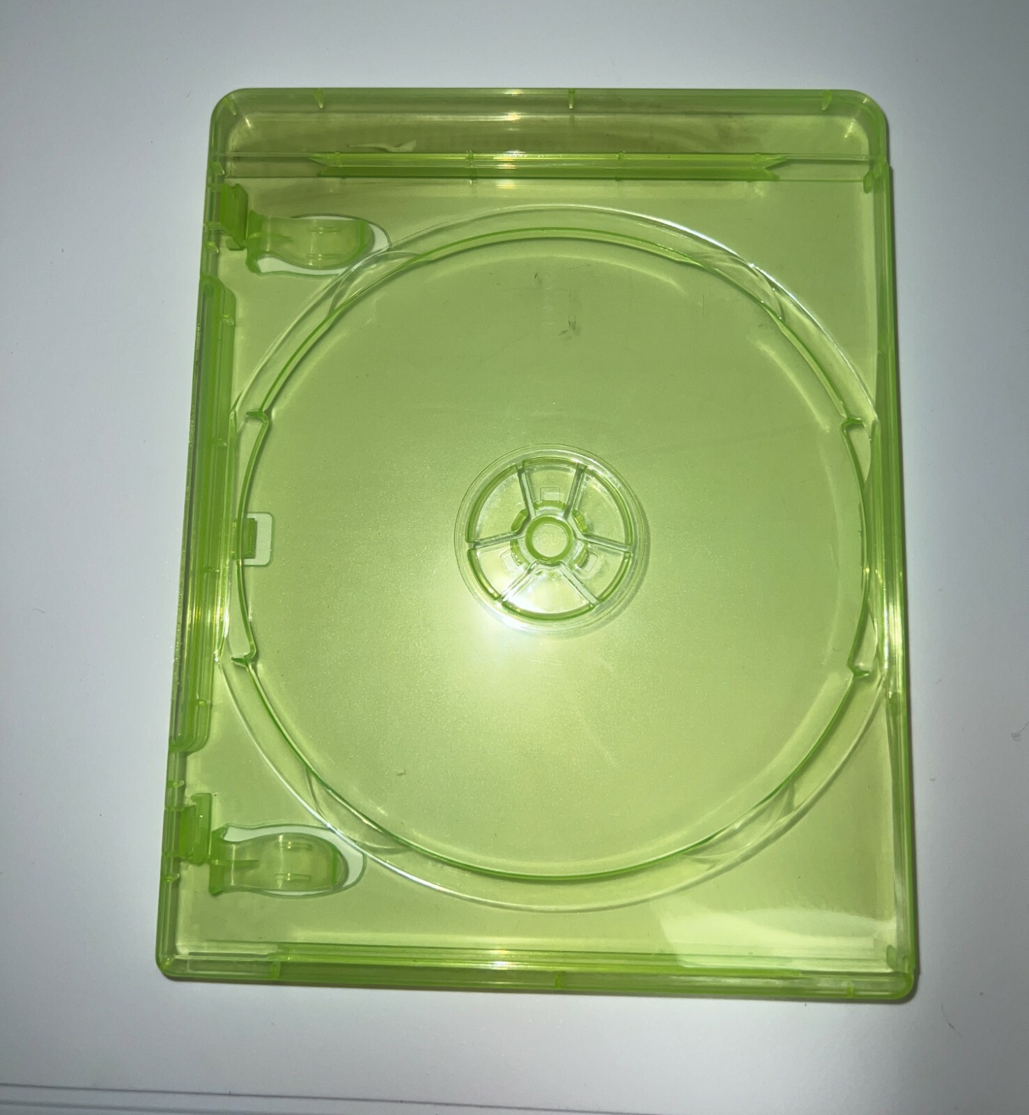 100 NEW Grn-Ray Disc DVD Case No Sleeve, No Logo, Transparent Green, GRN-RAY