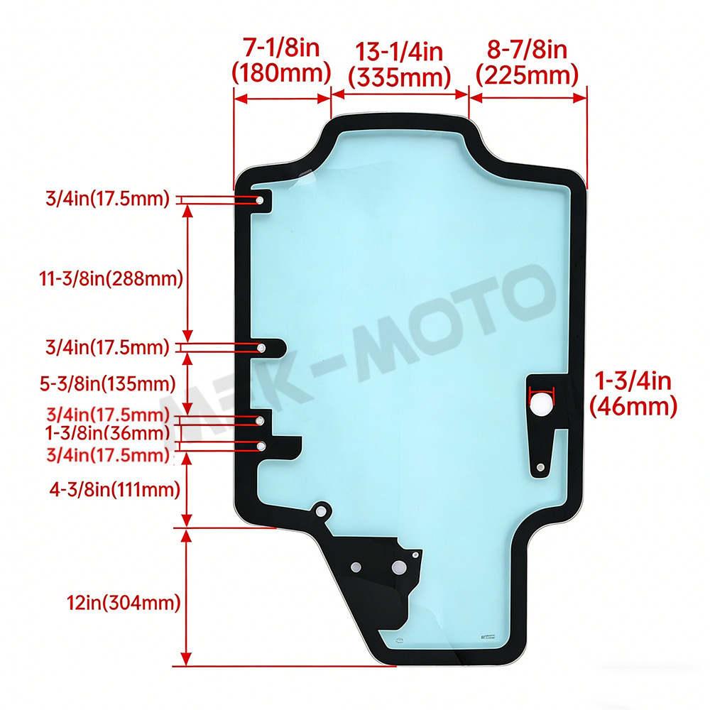 Cab Glass – Door Fits Case/Fits New Holland Fits New Holland L213  L215  L218