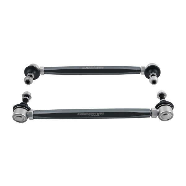 2x Front Adjustable Sway Bar End Links 280-330mm Fit for Honda Civic 2016-2019 a