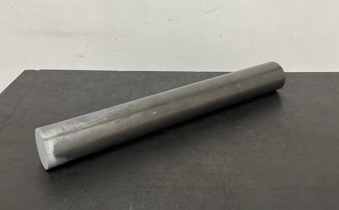 12L14 Steel Bar Stock 1-1/2 in Round x 12 in length CNC Lathe Metal