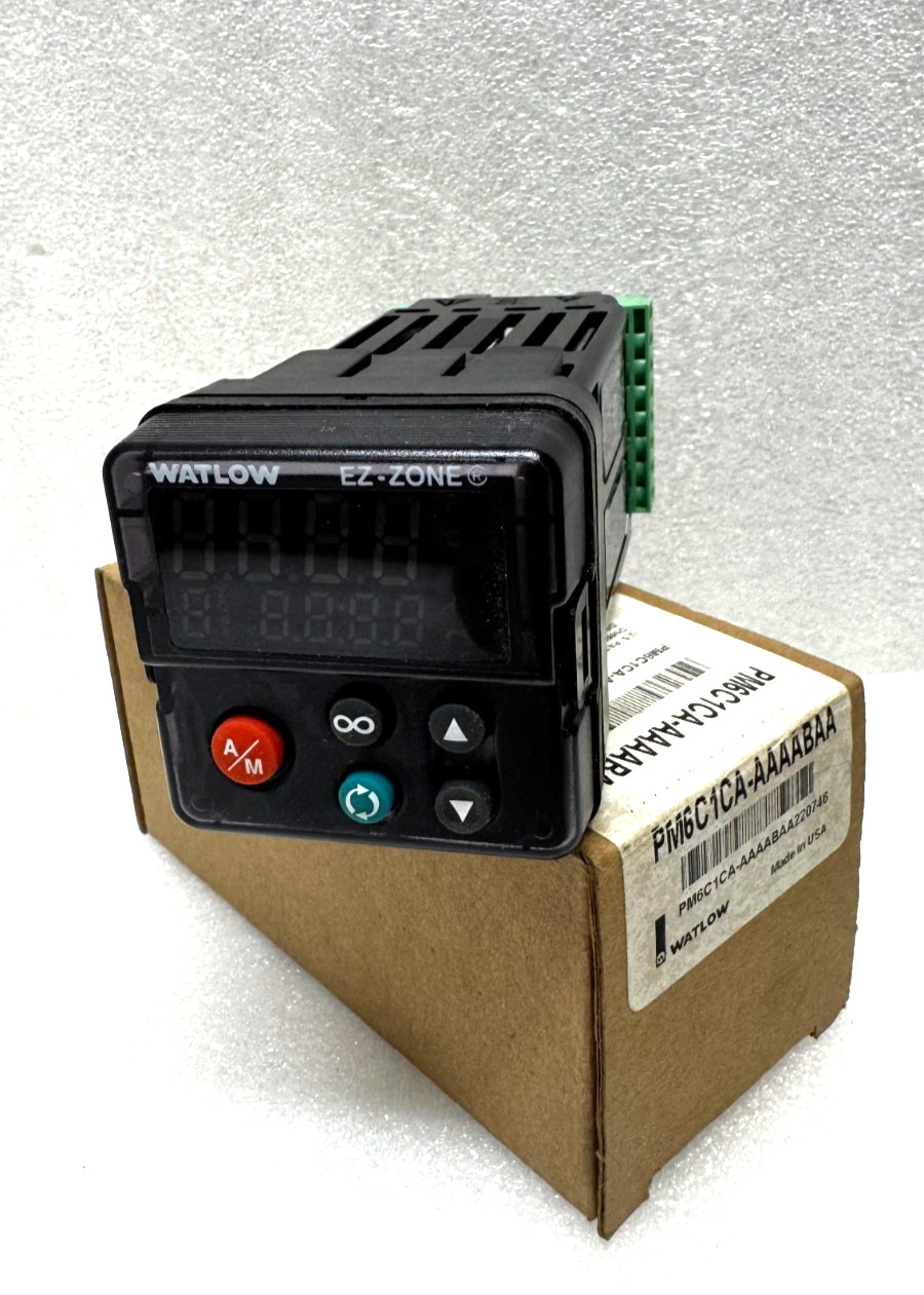 WATLOW PMC1CA-AAAABAA Temperature Controller. V 100-240-(CA). 1/16 DIN. 10VA.