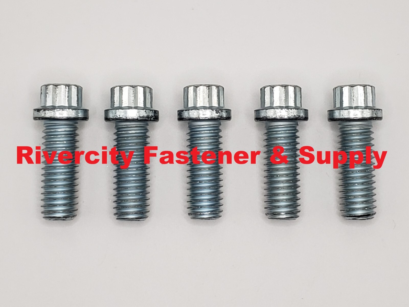 3/8-16×1 Alloy Steel 12 Point Flange Screws 3/8-16×1 Extra Strong Bolts 3/8×1 ZN