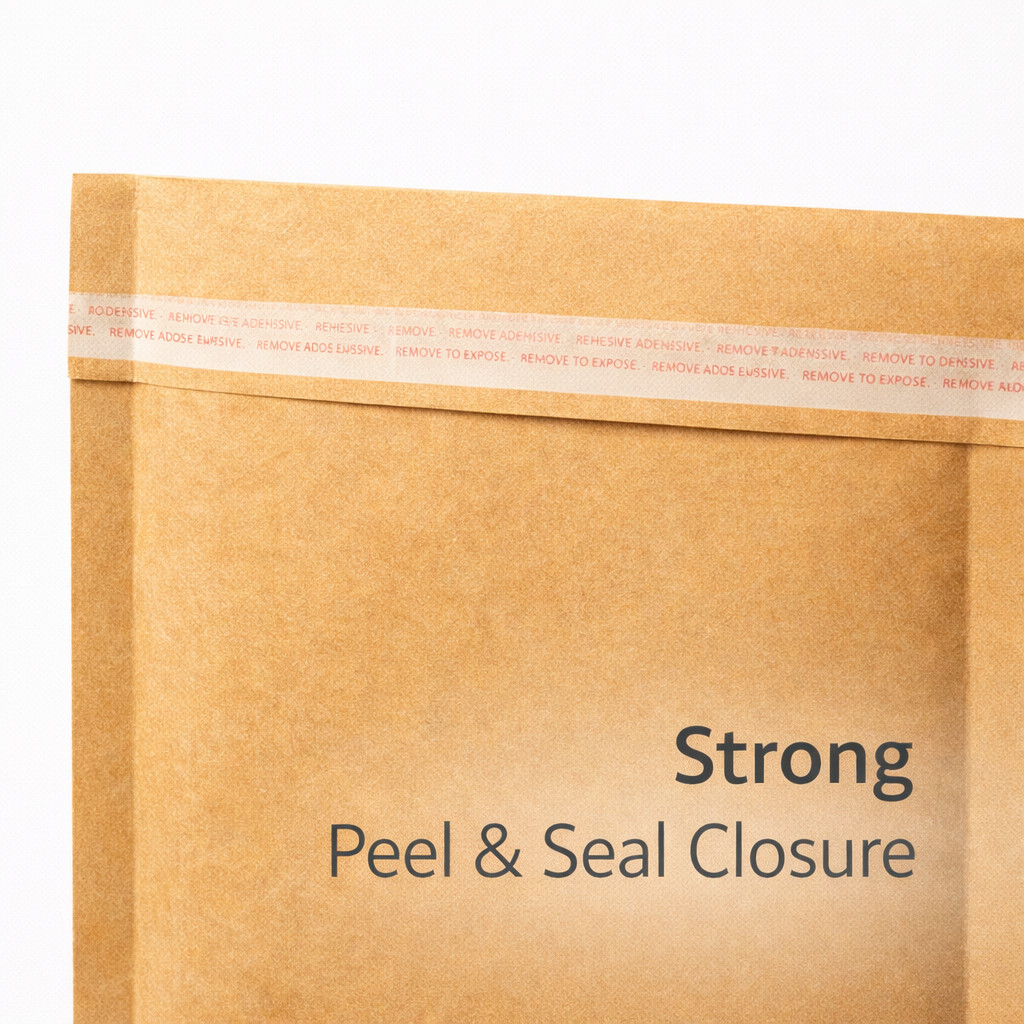 Kraft Bubble Mailers Padded Envelopes Bulk Any Size Self Seal Shipping Bags