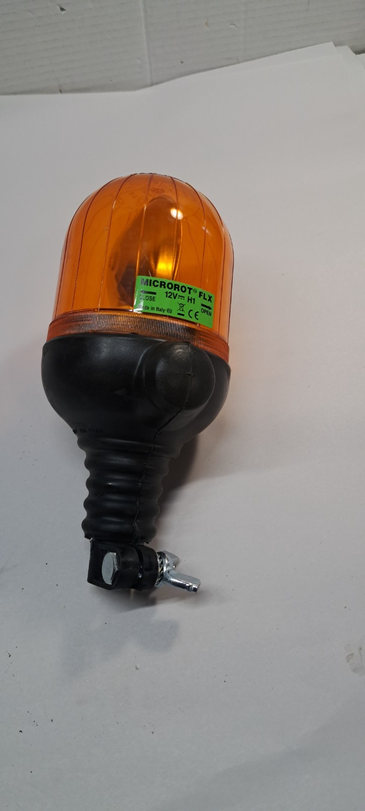 Genuine John Deere Rotating Amber Beacon EPMRTFLX NOS 12V IP54 Microrot FLX