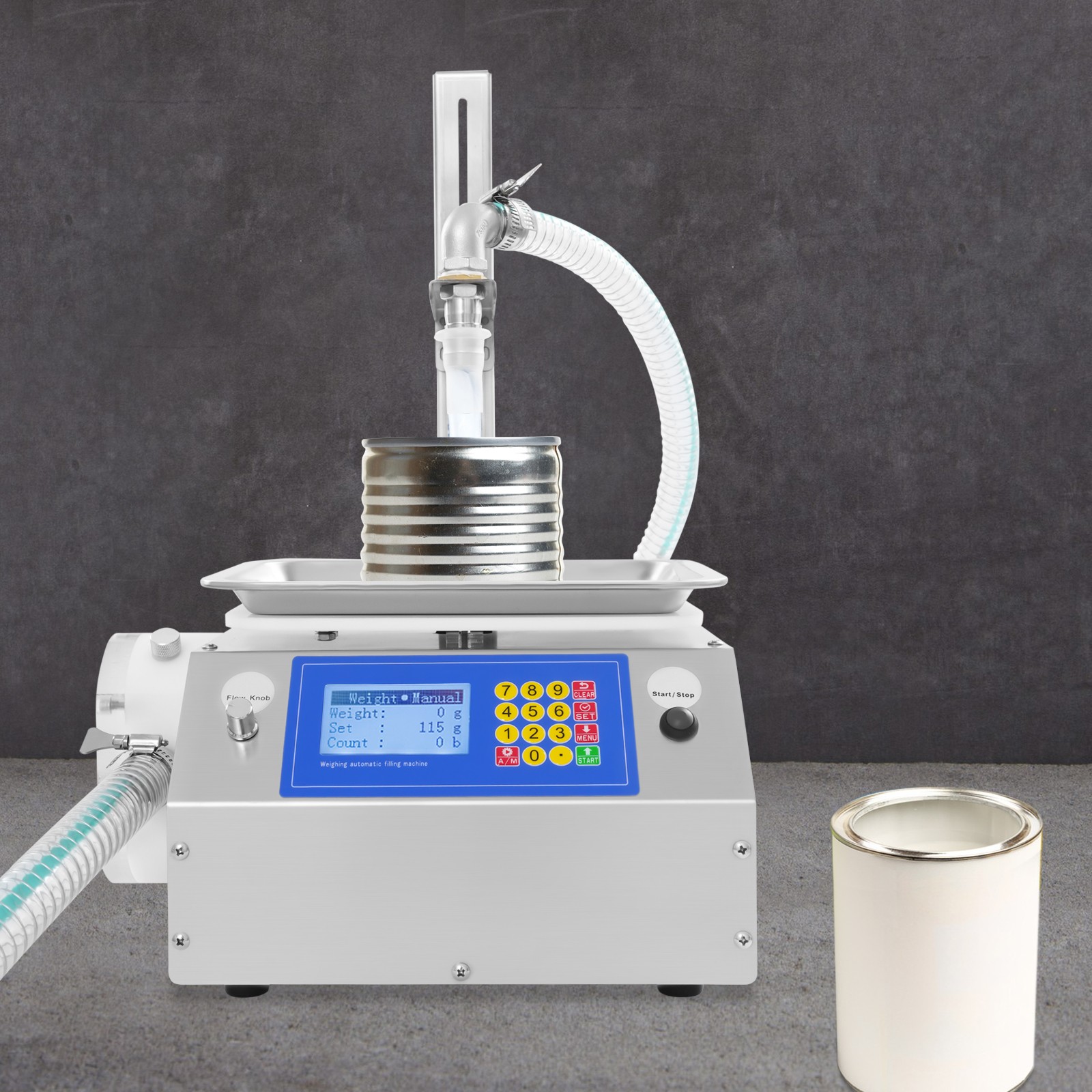 10g-10kg Single Head Filling Machine Rectangular Automatic Honey Filler 200W