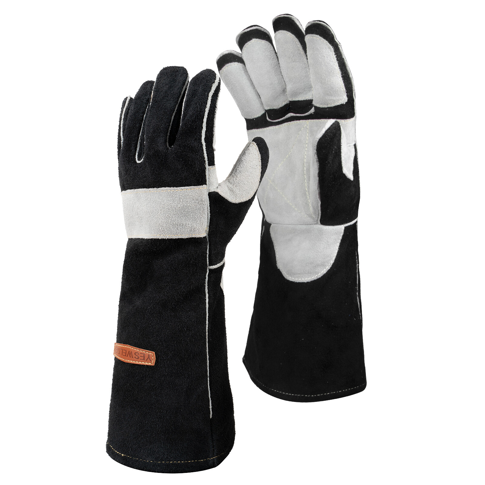 Leather Forge MIG Welding Gloves, with Kevlar Stitching Heat/Fire Resistant