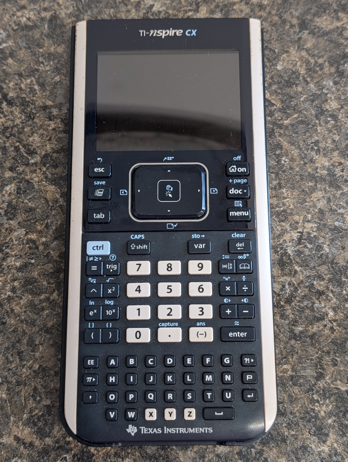 Texas Instruments TI-Nspire CX Graphing Calculator No Cords Untested