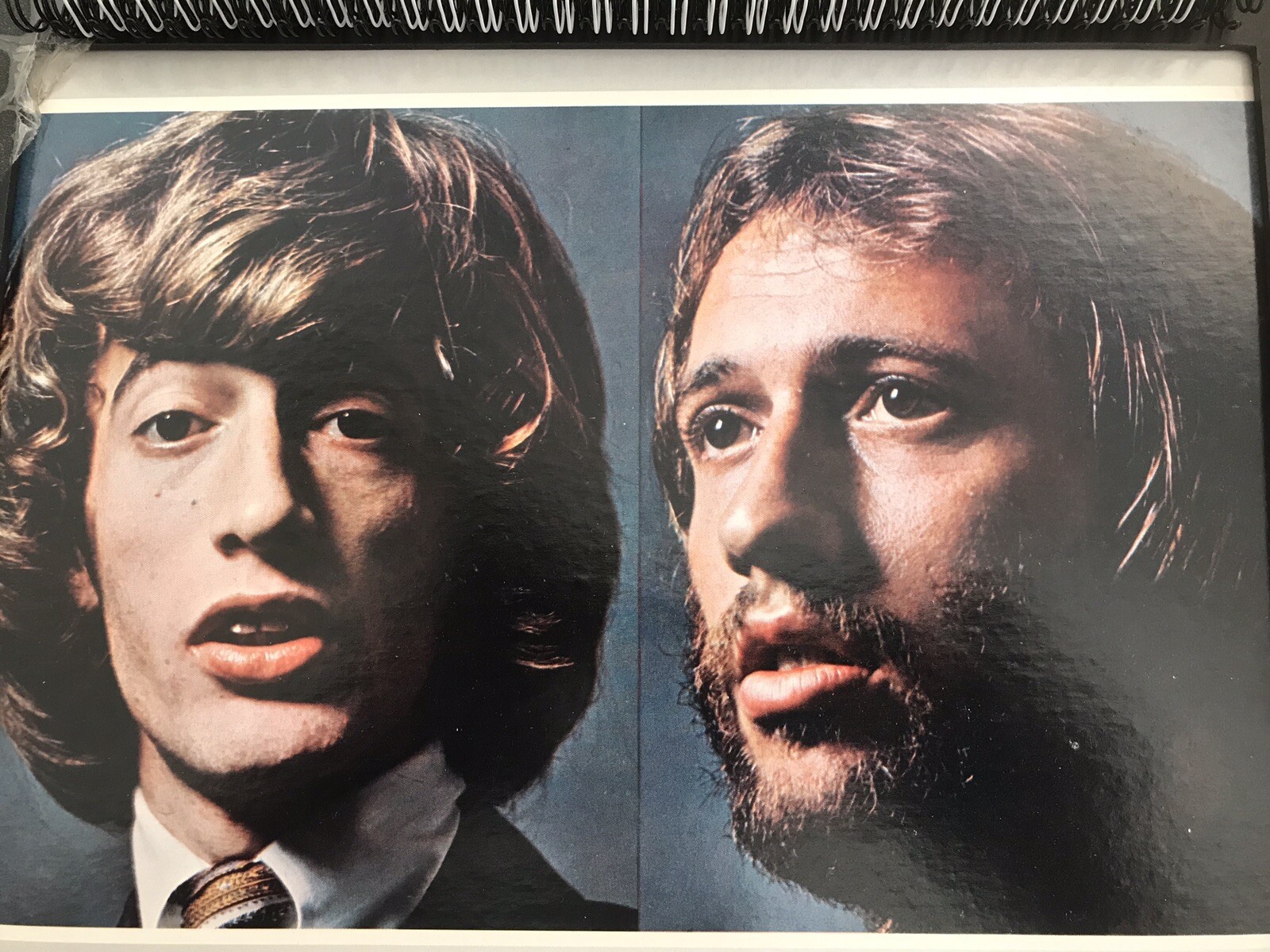 for the 2 Years On by Bee Gees BARRY ROBIN MAURICE GIBB fan ALBUM COVER NOTEBOOK