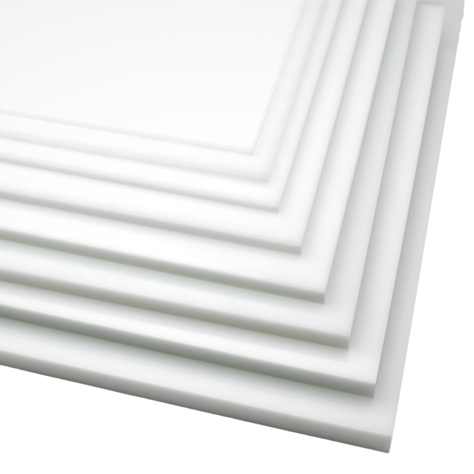 BuyPlastic Natural White HDPE Plastic Sheet 5/8″ x 24″ x 24″