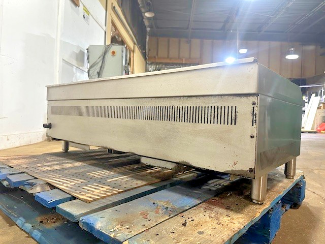 “COOLER DEPOT” H.D COMMERCIAL 47.5″W N Gas Radiant Countertop Charbroiler Grill