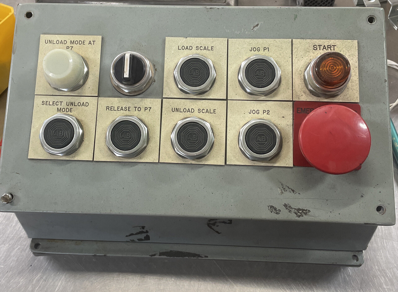 Hoffman E10PBA Steel Control Panel Pushbutton Enclosure 30.5mm PB Holes X 10