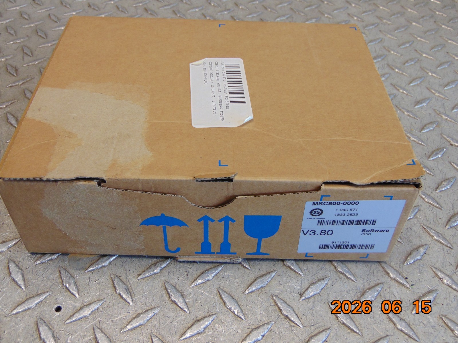SICK MSC800-0000 1040571 MODULAR SYSTEM CONTROLLER