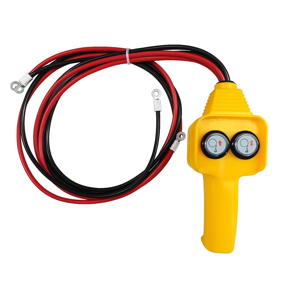 Electric Winch Handheld Wired Remote Controller Replacement Switch Yellow 12V