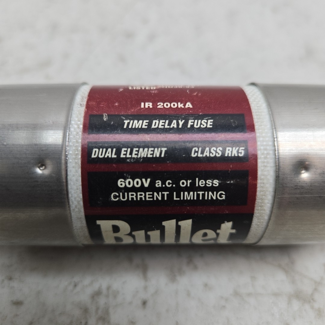 Edison Bullet ECSR200 Time-Delay Dual Element Industrial Fuse 200A 600V RK5 New