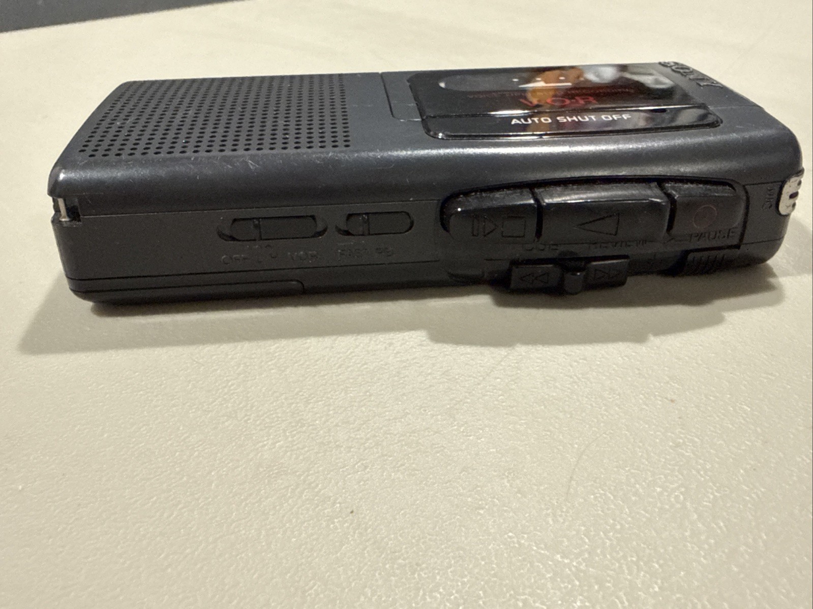 Sony M-507V Microcassette-Corder Handheld Voice Recorder VOR (for parts, Read)