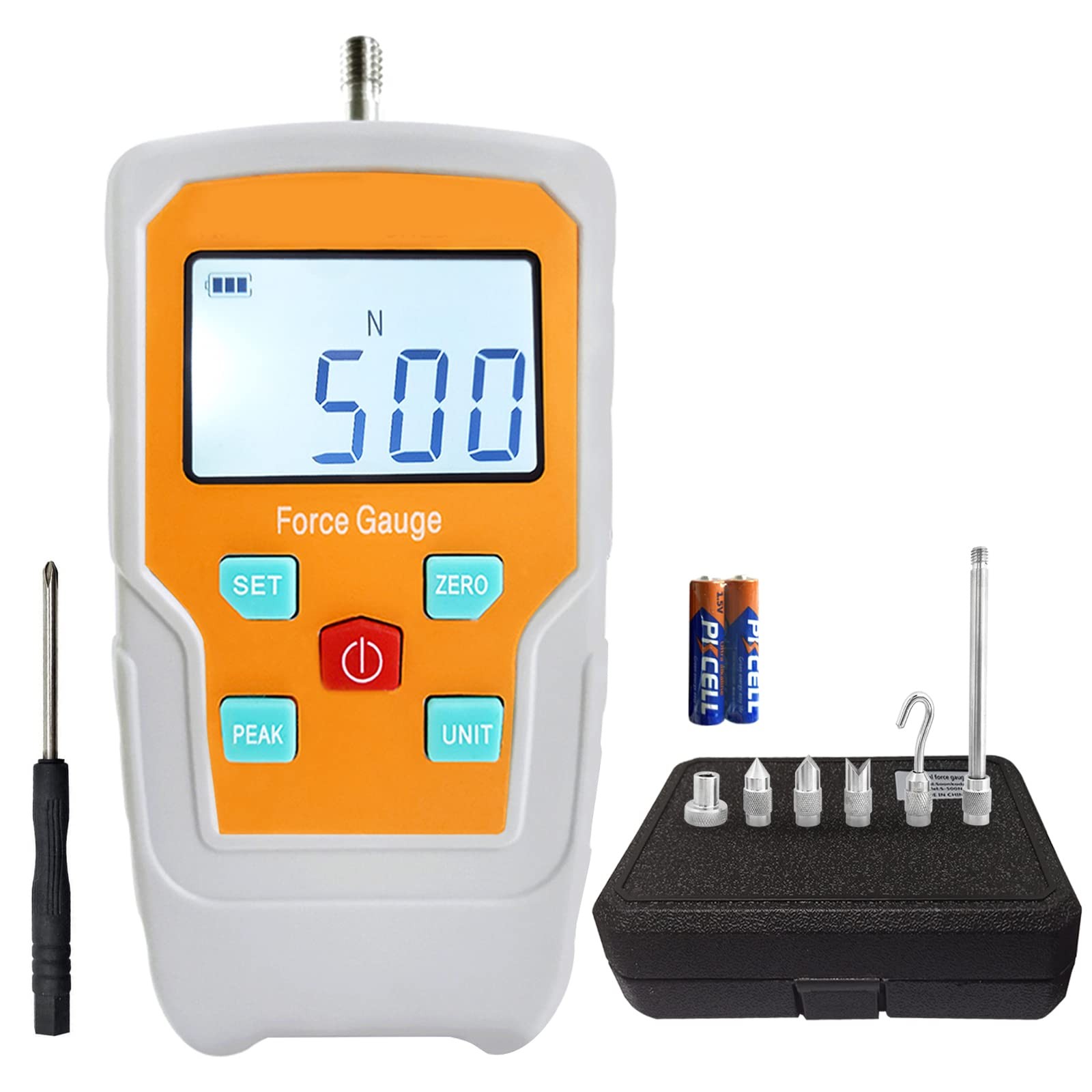 Digital Electronic Pull Gauge Tester 110LB/500N Force 110LB 500N