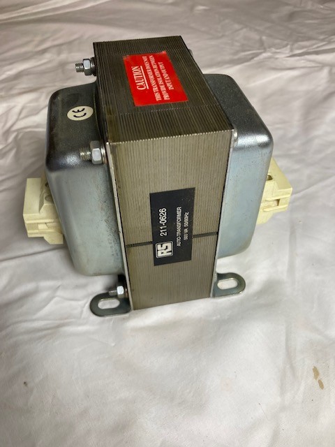 RS Wasall 211-0626 Auto-Transformer 115 Pri. 50/60 Hz 220-240 VAC Sec. 500 VA