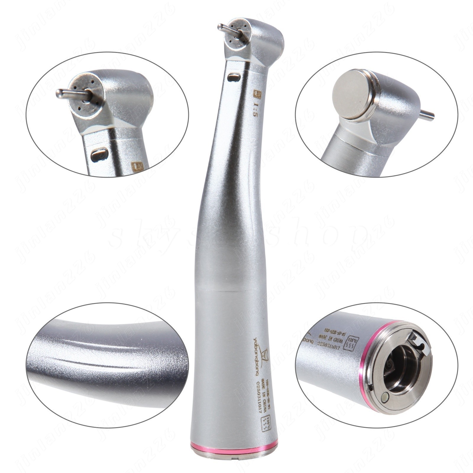 Dental High Speed Handpiece LED E-generator / 1:1 1:5 1:4.2 Increasing Handpiece