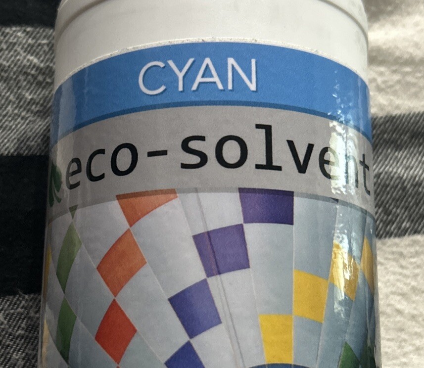 Eco-Solvent ~*Cyan*~ 1 Litter ~ Sealed