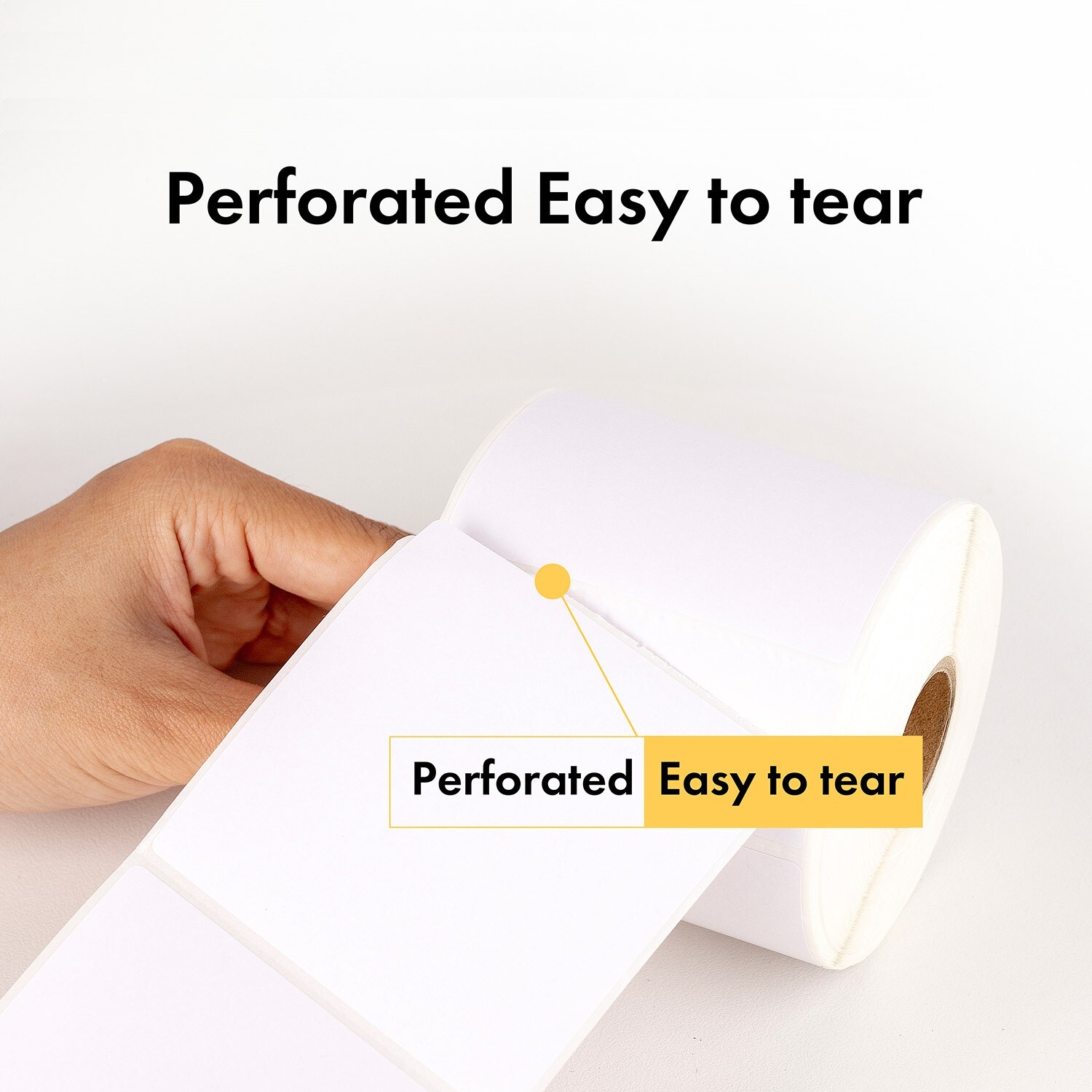 ZEBRA / ELTRON 1.25×1 (1-1/4″ x 1″) Direct Thermal Labels – (40) Rolls of 1380